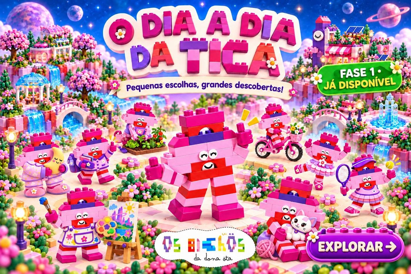 Game O Dia a Dia da Tica — Os Bichos da Dona Öta