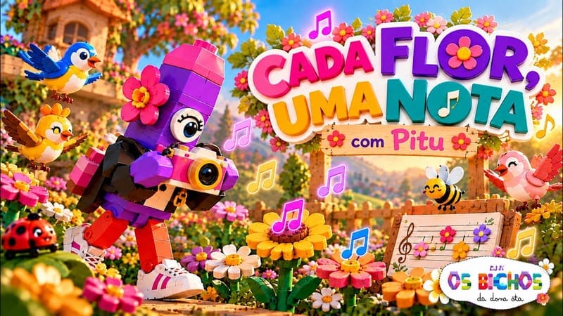 Vídeo Cada Flor, Uma Nota com a Pitu — Os Bichos da Dona Öta no YouTube